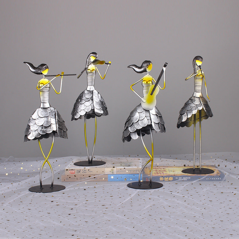 Retro Music Band Ornaments
