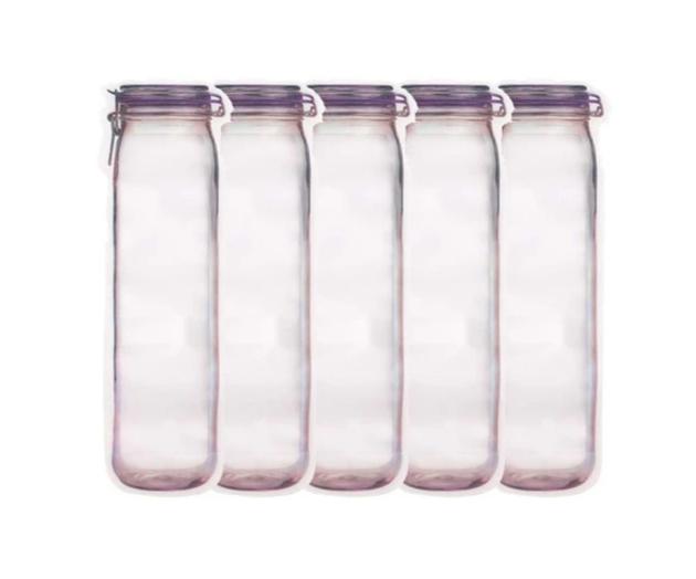 Refrigerator Resealable Pockets