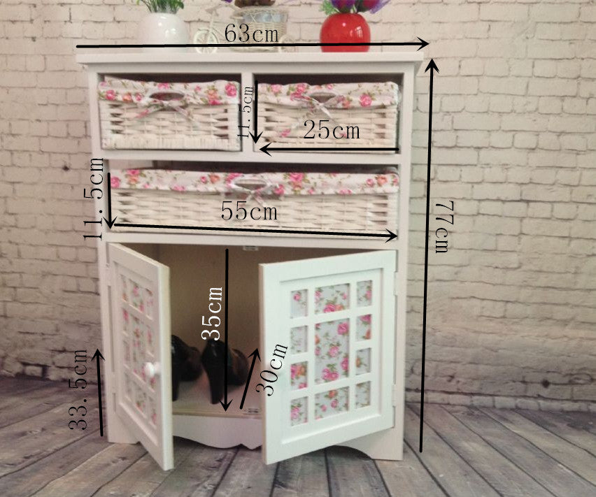Solid Wood Bedroom Cabinet