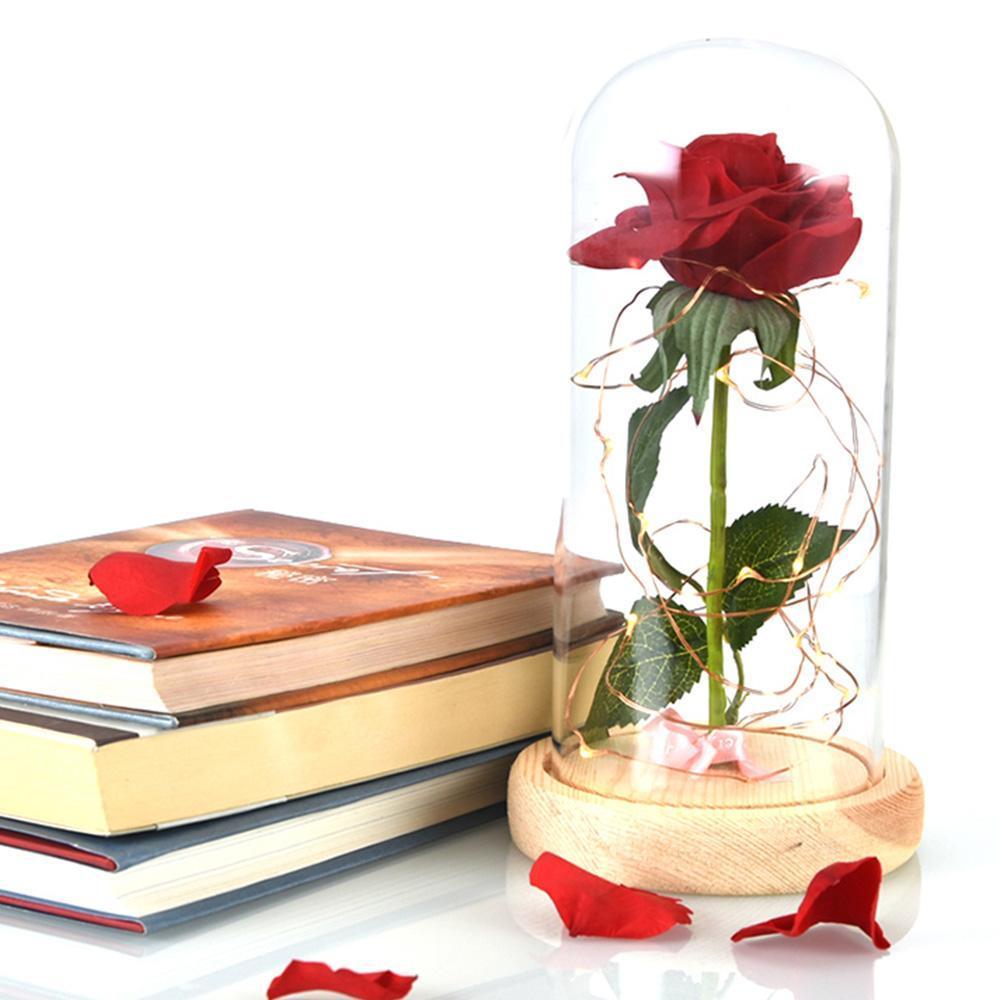 Enchanted Rose Lamp