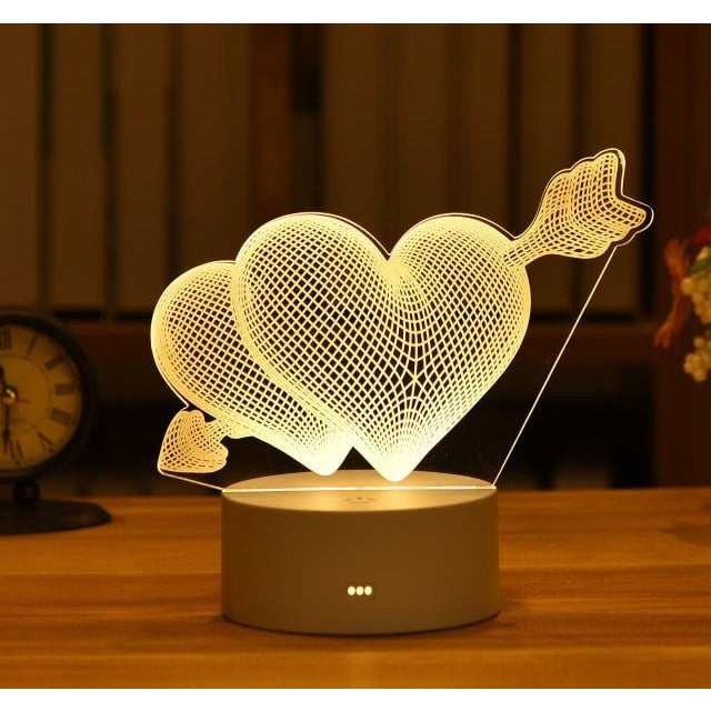 3D Acrylic LED Lamp