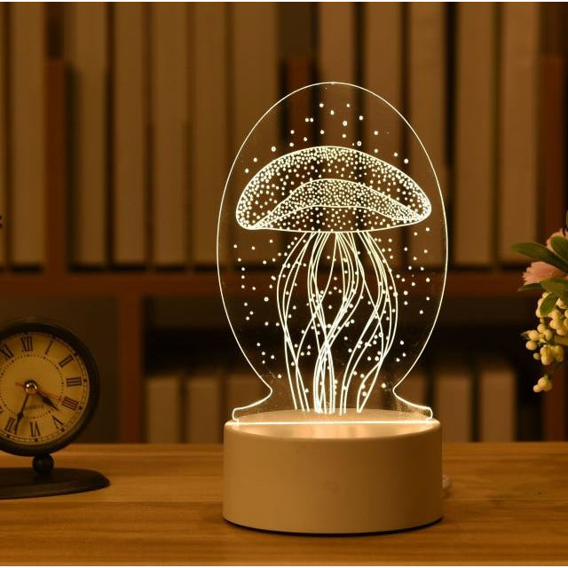 3D Acrylic LED Lamp