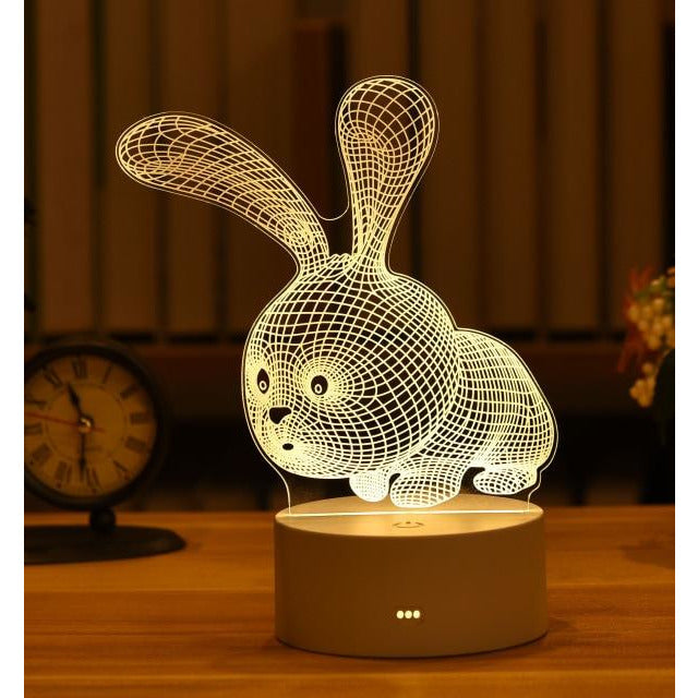3D Acrylic LED Lamp